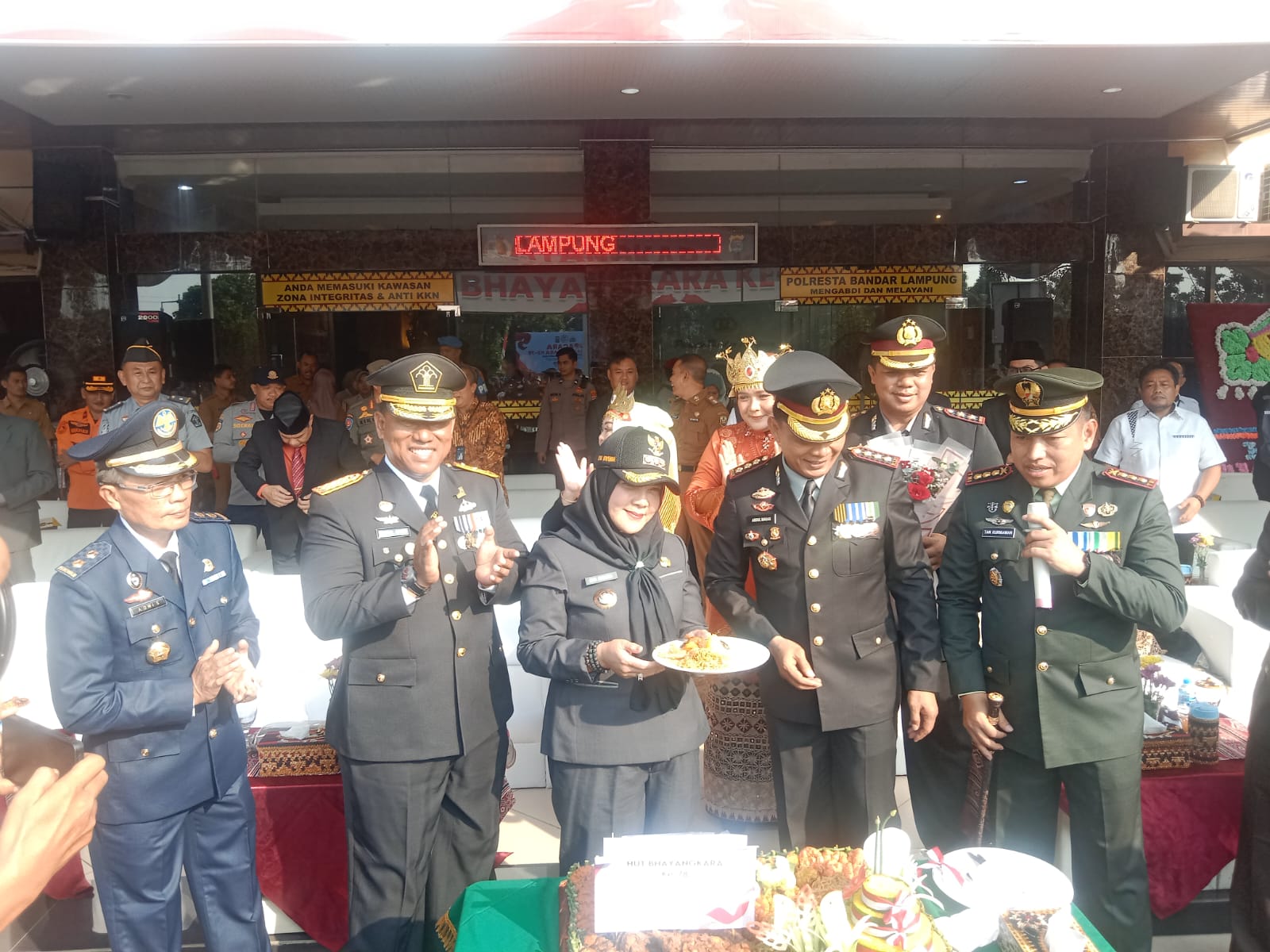 HUT Bhayangkara: Walikota Bandarlampung Apresiasi Kinerja Polri