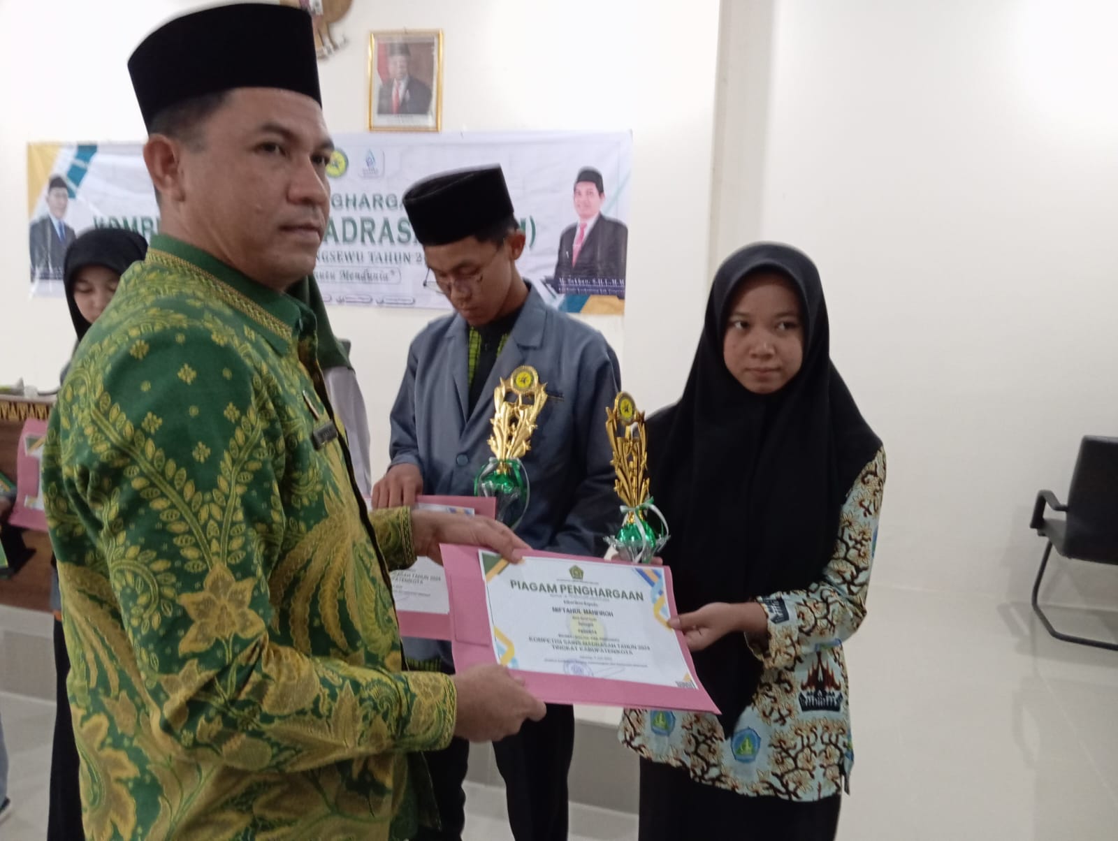 MA Nurul Huda Borong 3 Juara di KSM Kabupaten Pringsewu