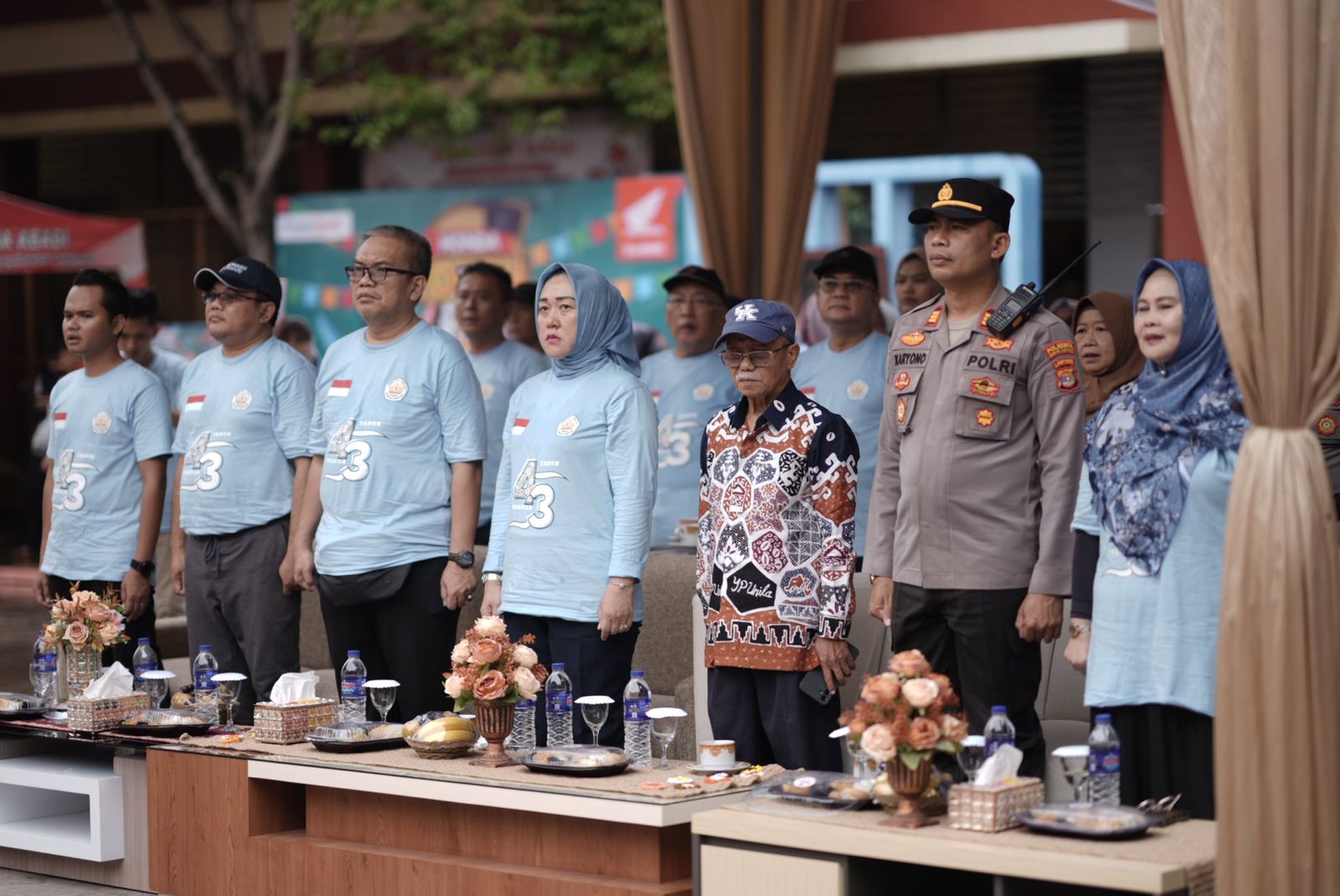 43 Tahun Mengukir Prestasi, SMA YP Unila Berjalan Sehat Menuju Juara