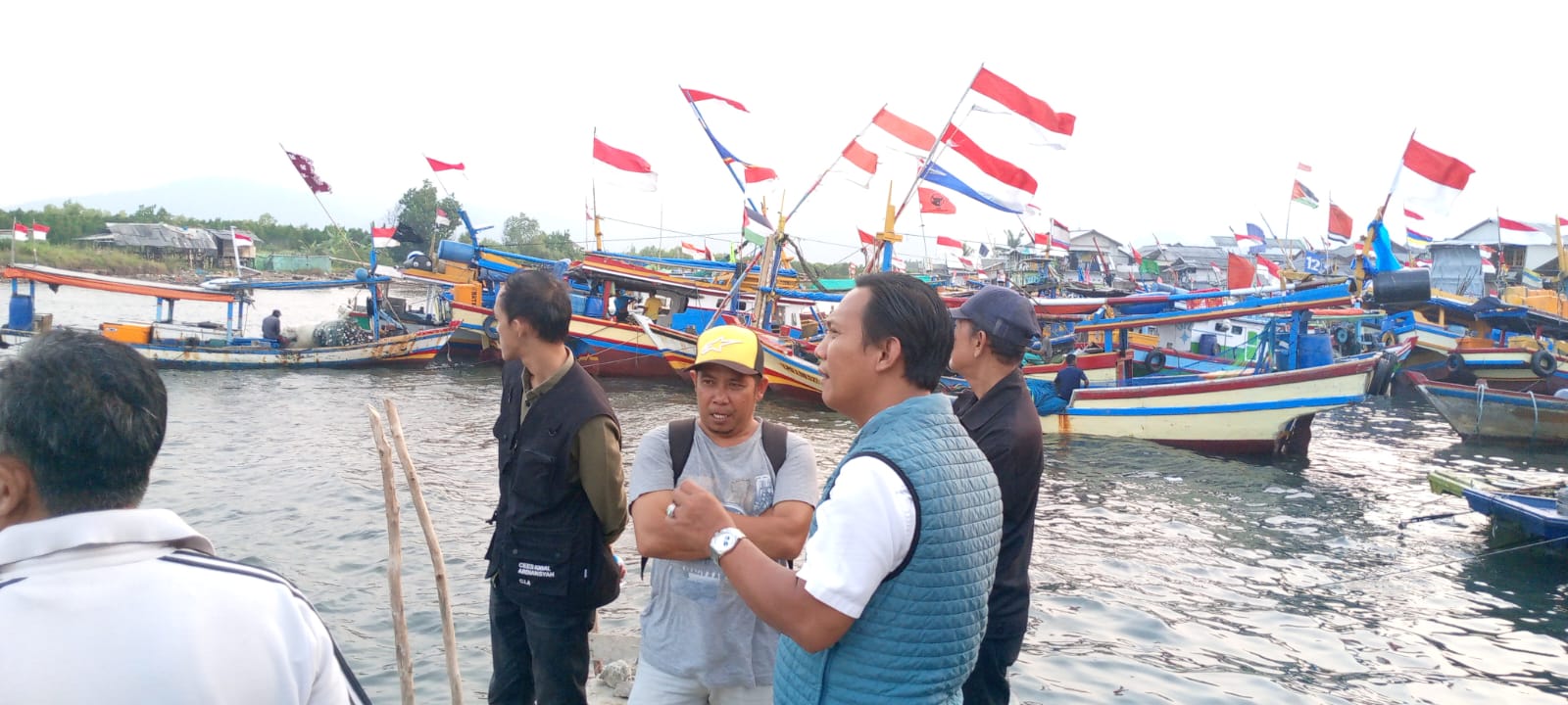 Calwakot Iqbal Ardiansyah Serap Aspirasi Nelayan di Pasar Gudang Lelang