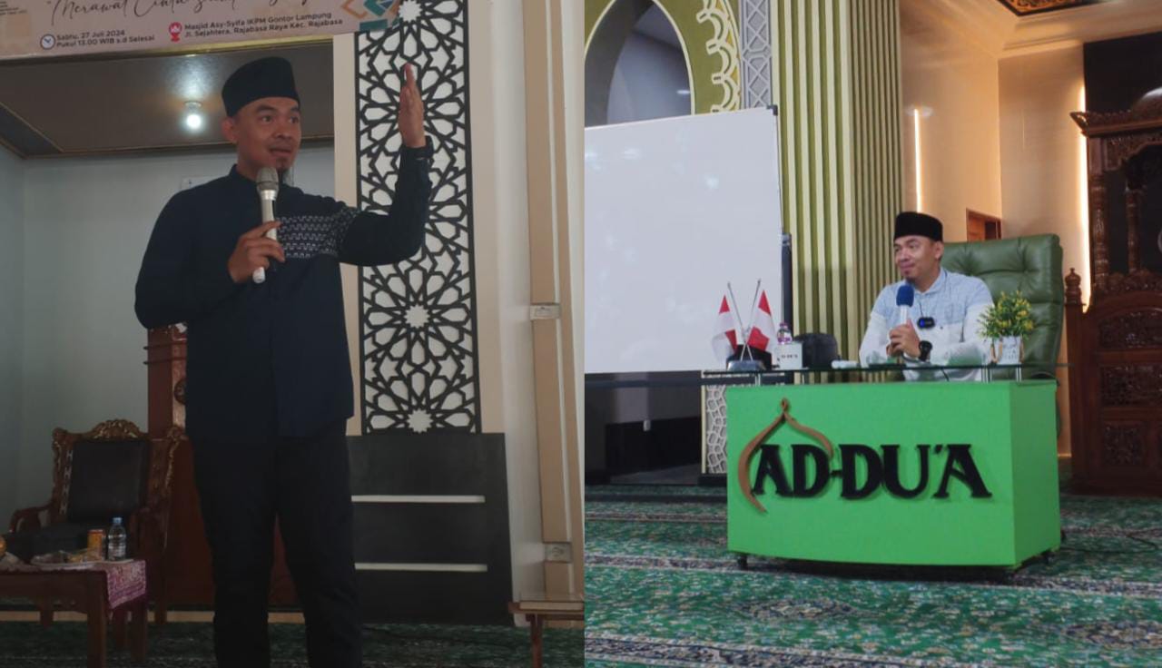 Ustadz Ridho: Cinta Sejati adalah Tindakan Nyata, Bukan Sekadar Perasaan