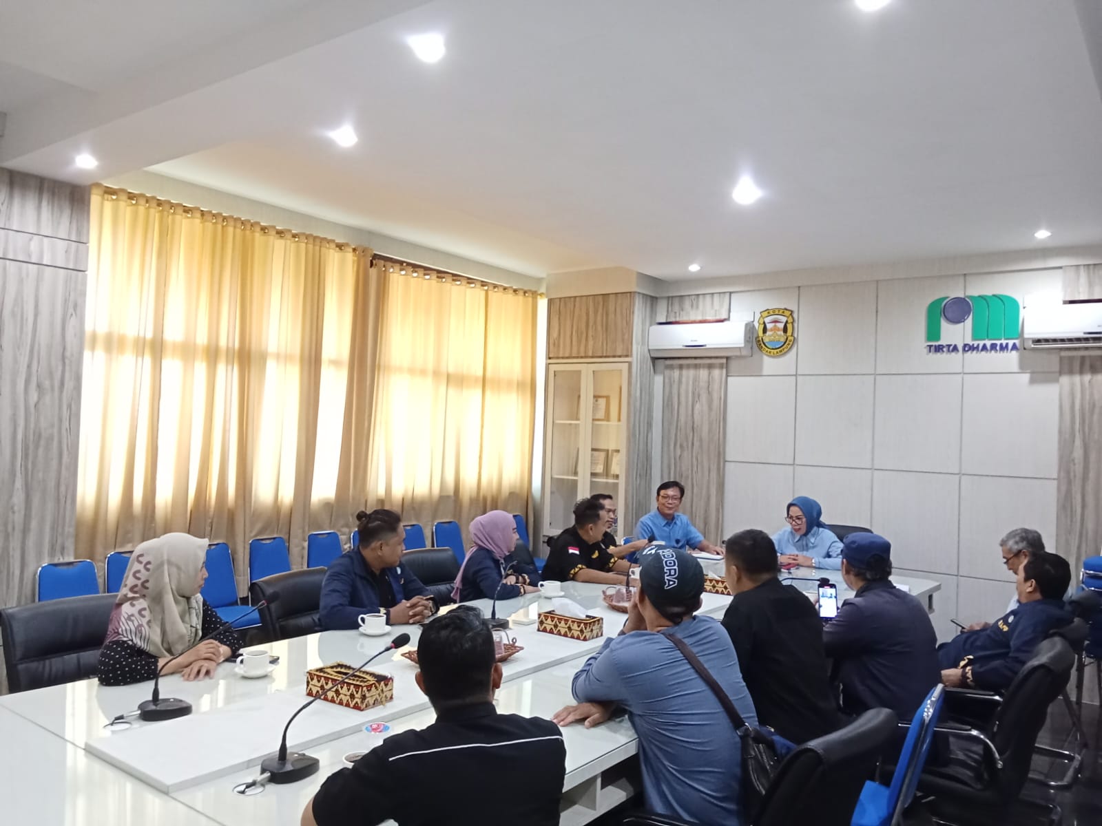 IWO Lampung dan Perumda Way Rilau Jalin Sinergi Tingkatkan Pelayanan Publik