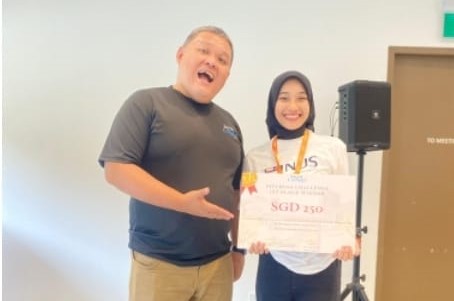 Mahasiswa Unila Juara 1 di STYLE Pitching Challenge NUS Enterprise 2024