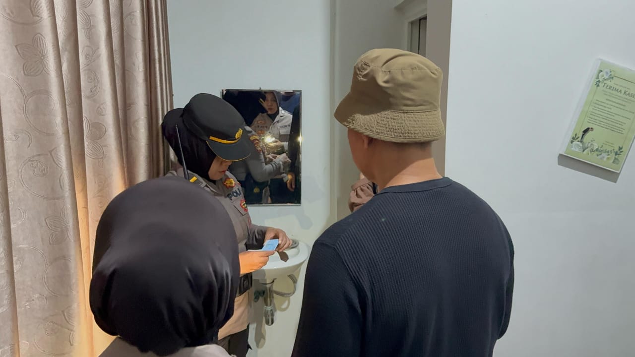 Razia Indekost dan Penginapan, Polresta Bandar Lampung Amankan Belasan Orang