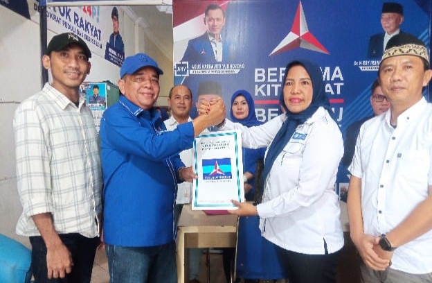 Putri Maya Rumanti Daftar Calwakot Bandarlampung di Partai Demokrat