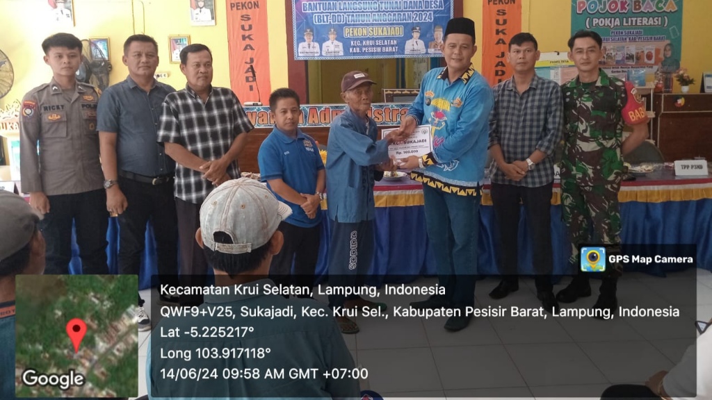 25 KPM Pekon Sukajadi Terima BLT-DD Tahap 2