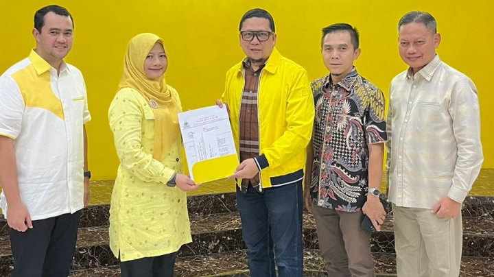 Golkar Usung Ririn-Wiriawan untuk Bupati dan Wakil Bupati Pringsewu
