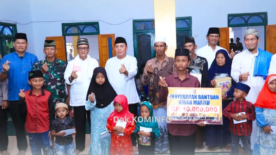 Wakil Bupati Tulang Bawang Hadiri Silaturahmi Ramadhan 1446 H di Kampung Sumber Agung