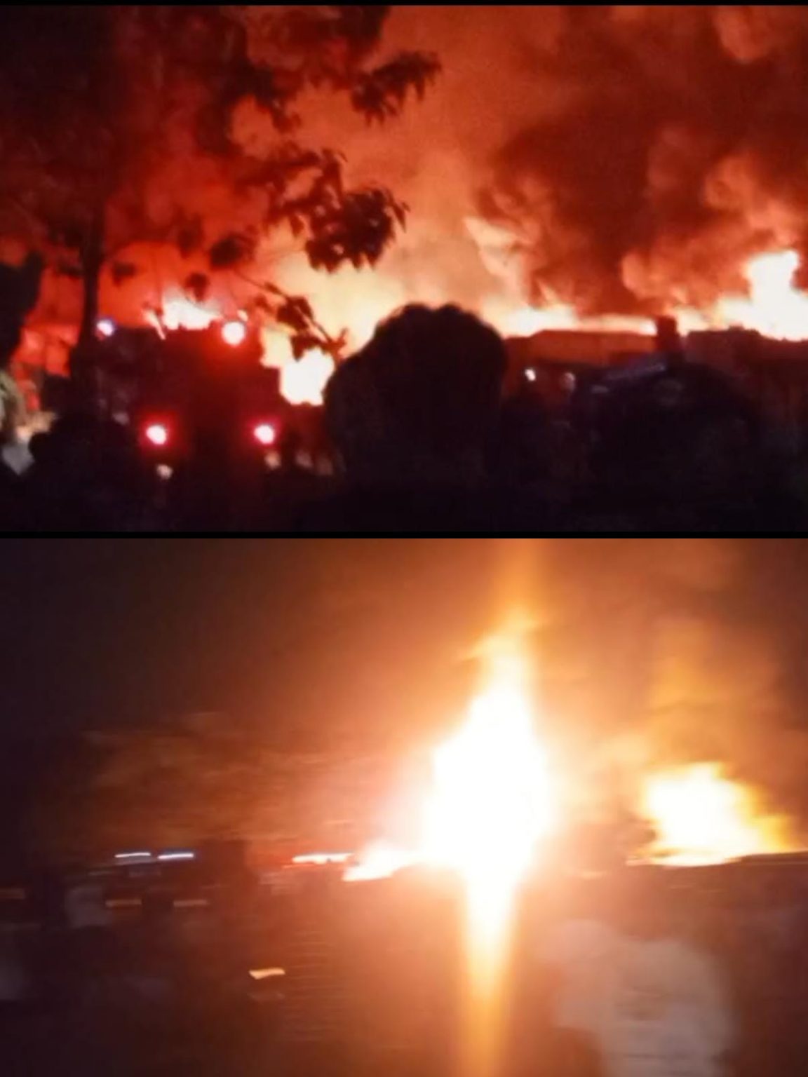 Lagi, Gudang BBM ilegal Meledak Di Lampung