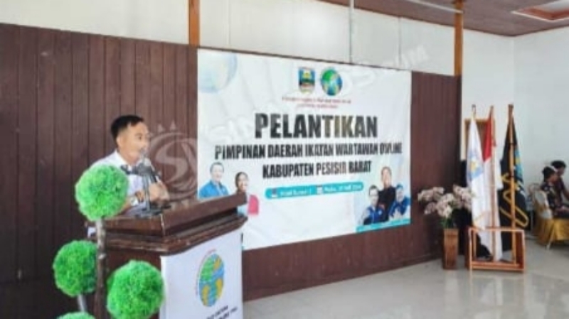 IWO Pesisir Barat Dilantik, Siap Jadi Mitra Pemerintah Membangun Daerah