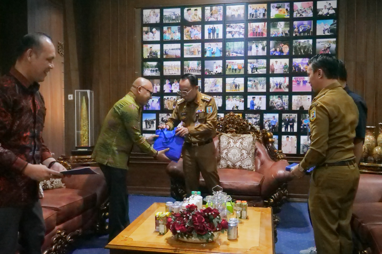 Kepala Stasiun TVRI Lampung Gelar Audiensi Dengan Bupati Waykanan