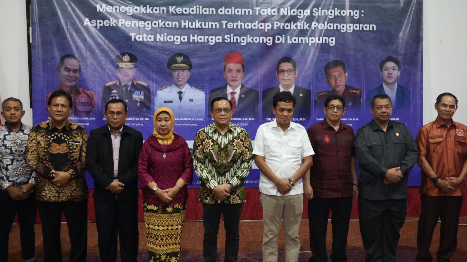 Kapolda Lampung Bahas Keadilan Tata Niaga Singkong di Seminar BEM Unila