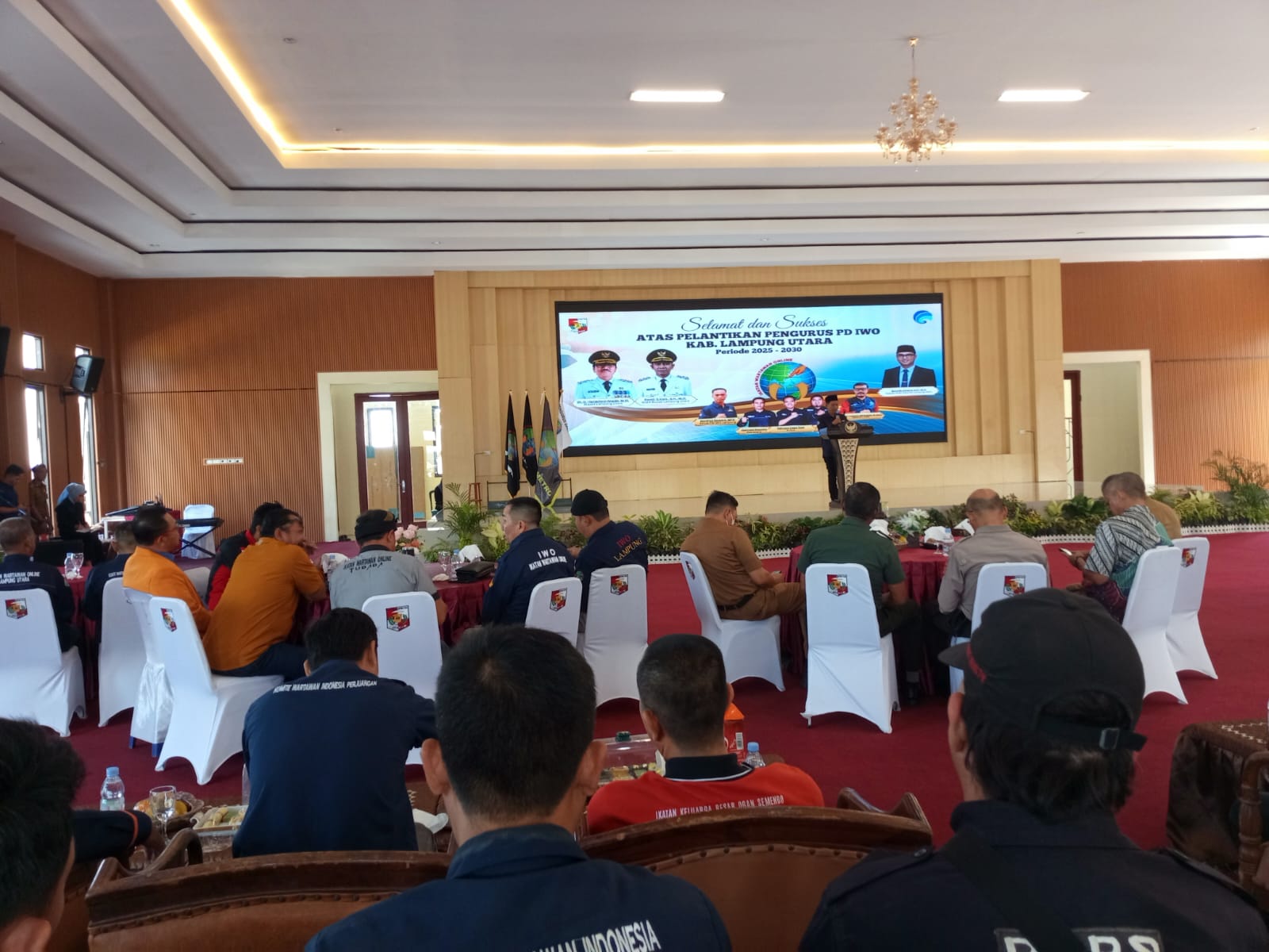 Perkuat Jurnalisme Digital, IWO Lampung Utara Dikukuhkan Teuku Yudhistira