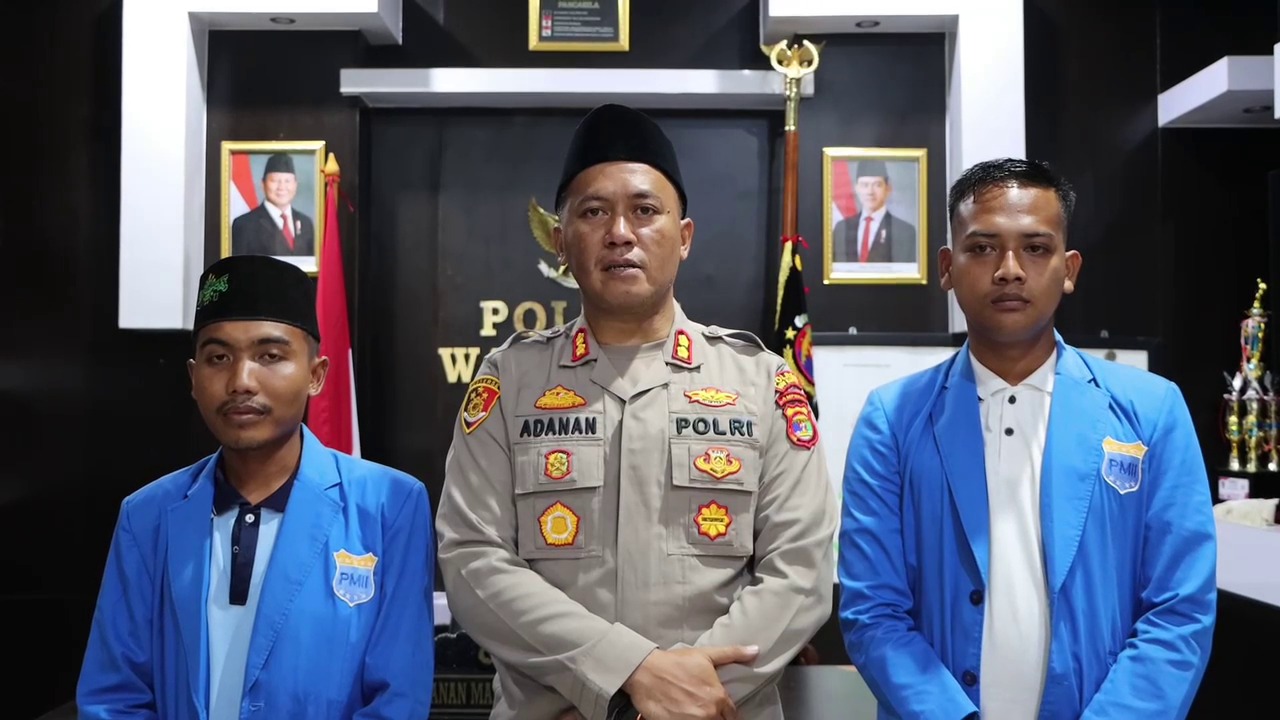 Kapolres dan PMII Way Kanan Berduka atas Meninggalnya Pengemudi Ojol Asal Lampung