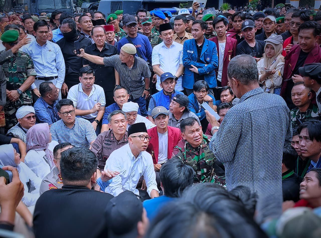 10 Tuntutan Aliansi Lampung Melawan Diantar Langsung ke Presiden