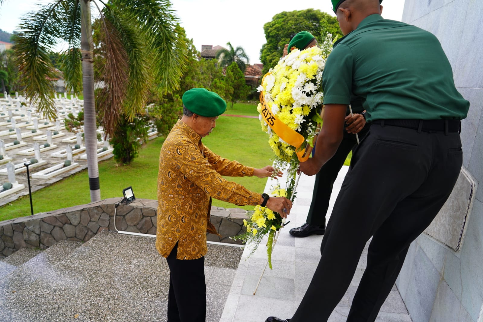 Peringati HUT ke-66, PEPABRI Lampung Gelar Ziarah Rombongan di TMP Tanjung Karang