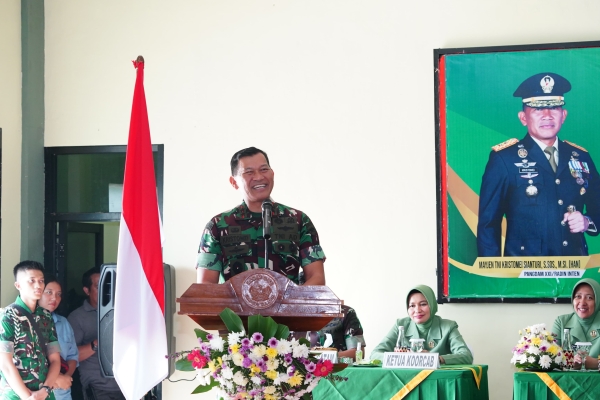Bijak Bermedsos dan Larangan Judi Online, Jadi Arahan Pangdam Radin Inten di Lamsel