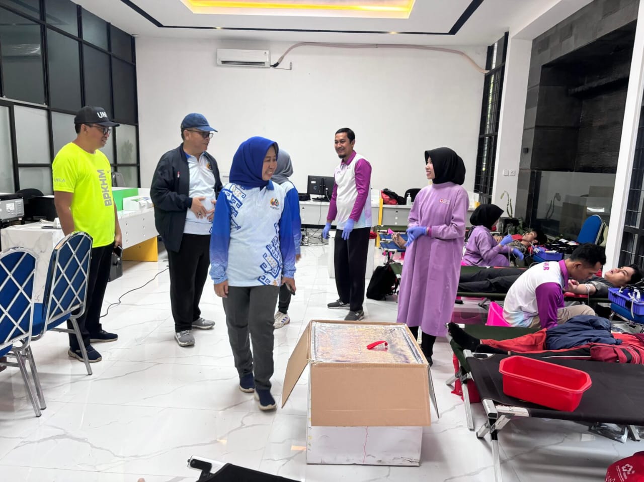 Donor Darah Warnai Perayaan Dies Natalis 60 Unila