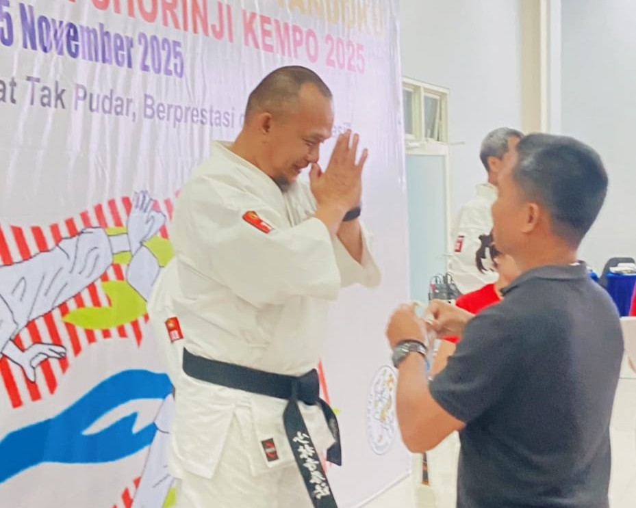 Kenshi Veteran Lampung Sumbang Perak di Kejuaraan Kempo Nasional 2025