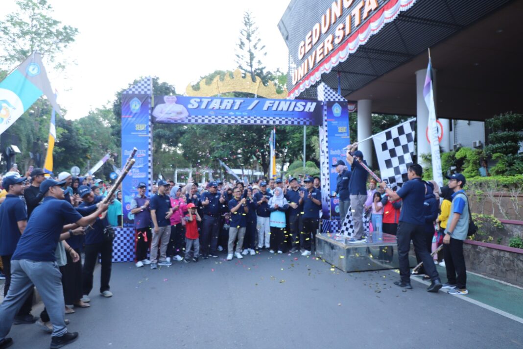 Universitas Lampung Gelar Jalan Sehat Dies Natalis ke-58
