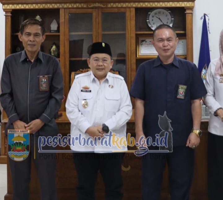 Wabup Pesisir Barat Sambut Baik Audiensi PN Liwa Soal Ruang Sidang