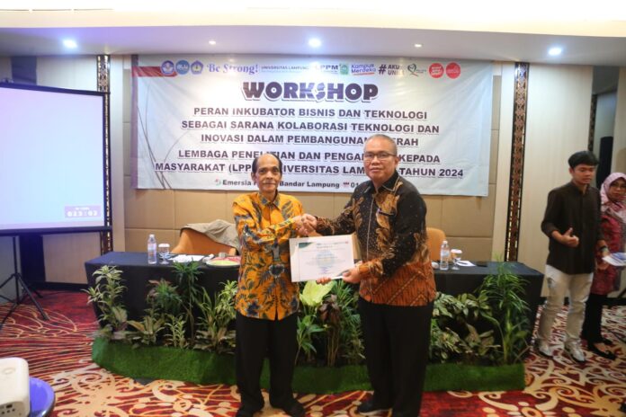 LPPM Gelar Workshop Peran Inkubator Bisnis dan Teknologi untuk Kolaborasi Inovasi